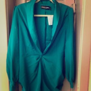 NY&CO Gabrielle Union Deep green blazer